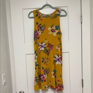 Floral Yellow Dress